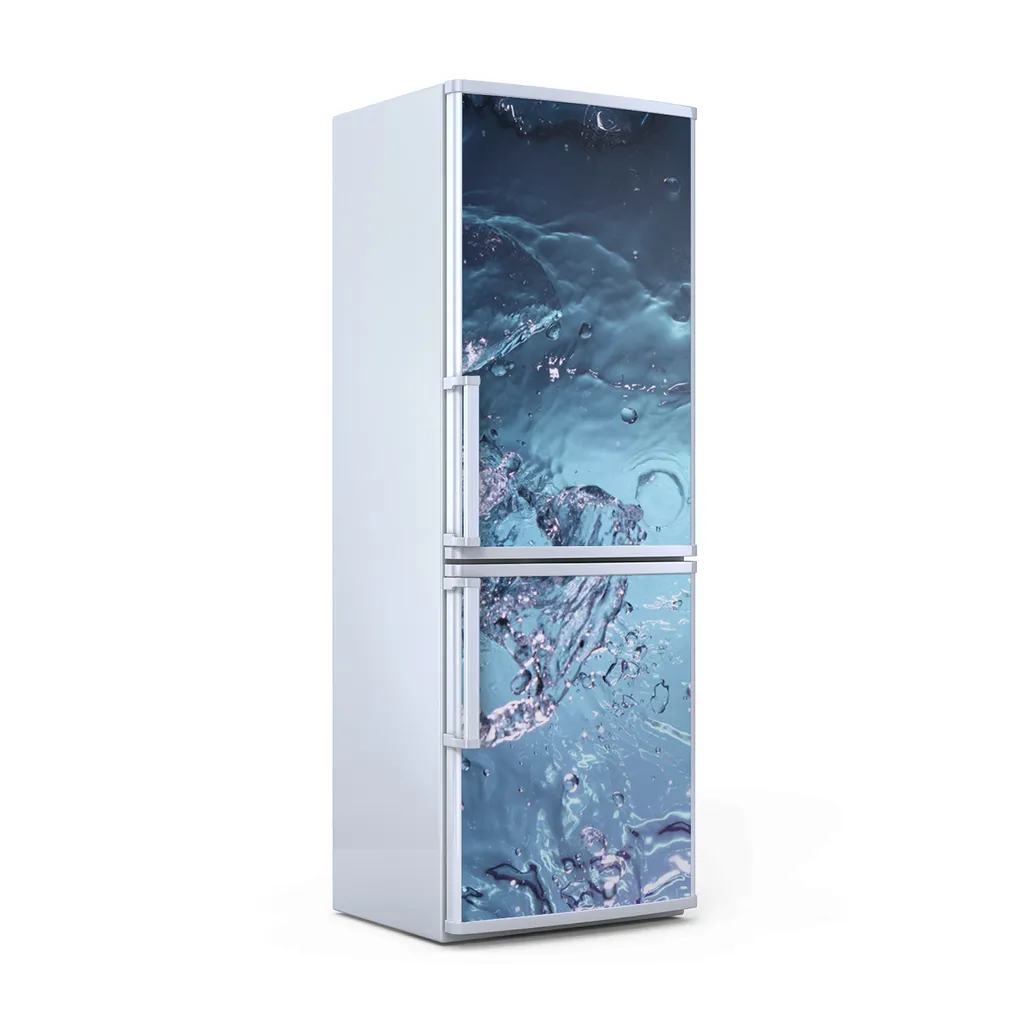 Magnete Dekorative - 60 cm x 180 cm - Küche Magnetmatte Kühlschrankmagnete - Blaues Wasser